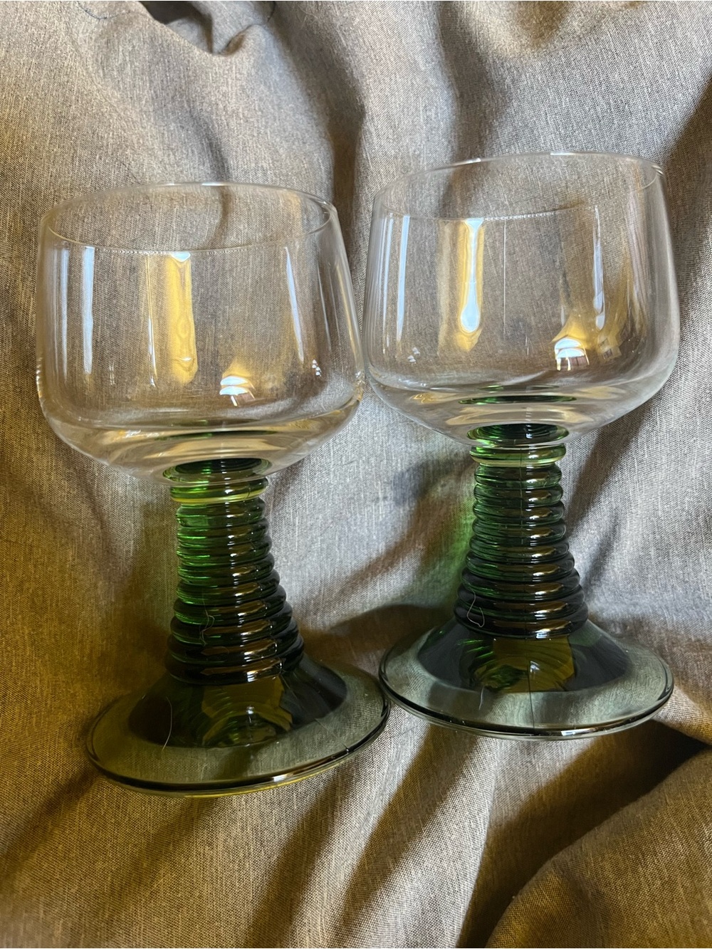 Set of two German Ruwer Stemware by Schott-Zwiesel 5.5”
